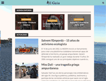 Tablet Screenshot of empordaguia.com